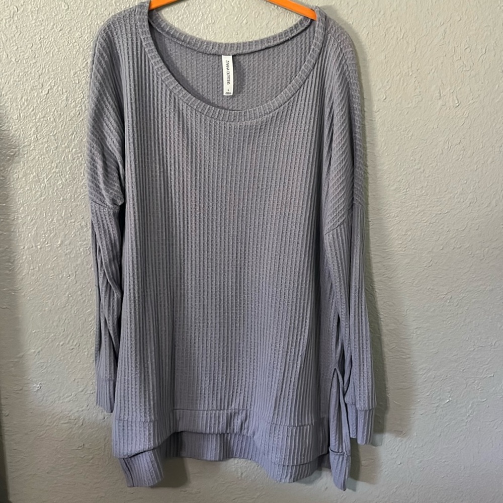 Waffle Knit Sweater
